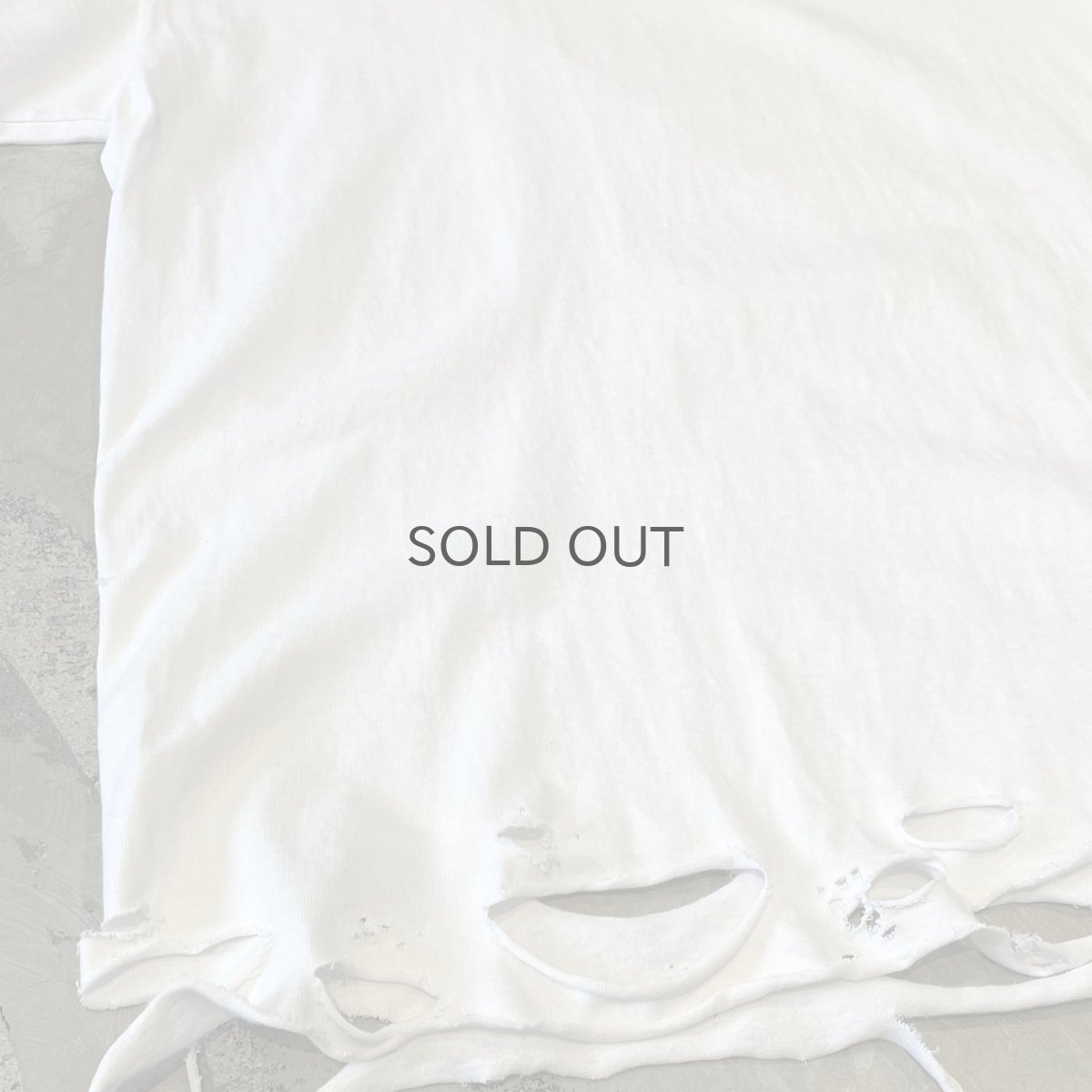 画像5: 【Wiz&Witch】"DIRTY BEAUTIFUL" DAMAGE ART TEE / WHITE / OS (5)