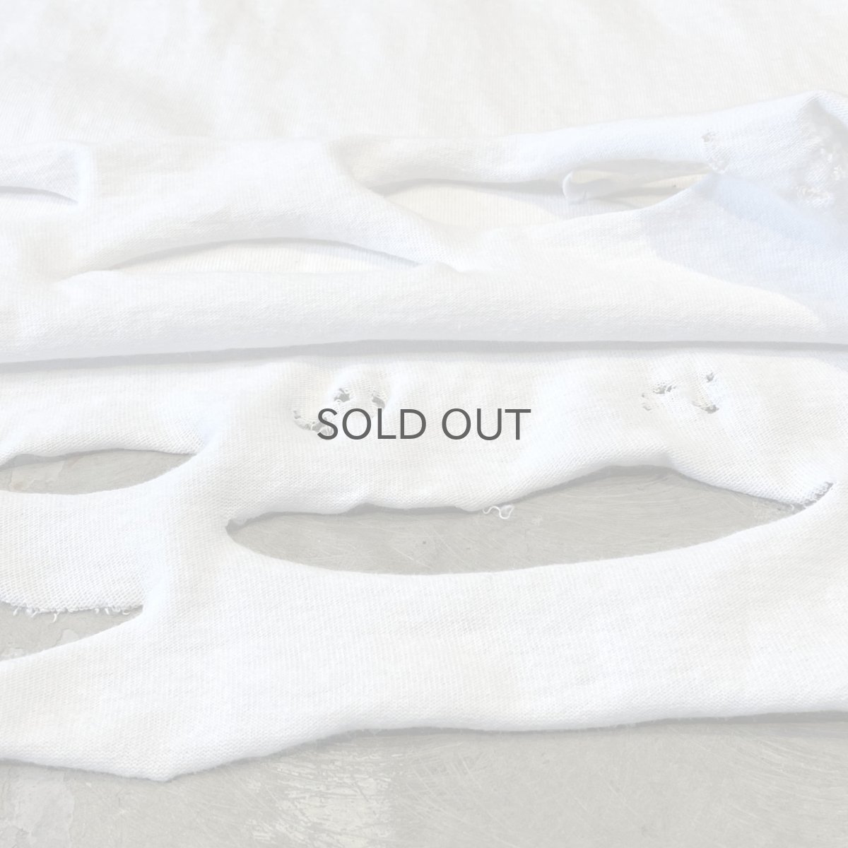 画像8: 【Wiz&Witch】"DIRTY BEAUTIFUL" DAMAGE ART TEE / WHITE / OS (8)