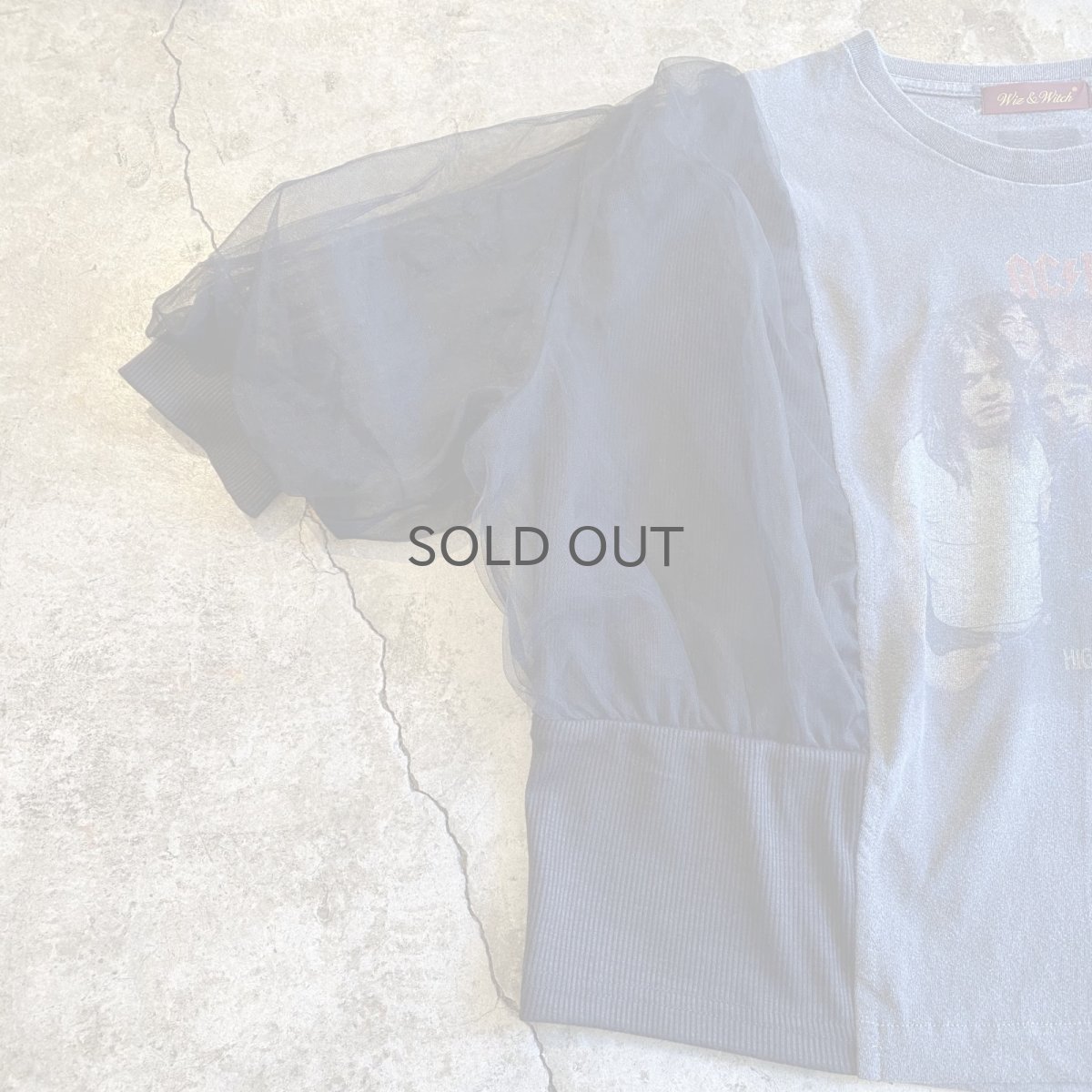 画像5: 【Wiz&Witch】"UNITED" FUTURE ROCK TEE / OS (5)