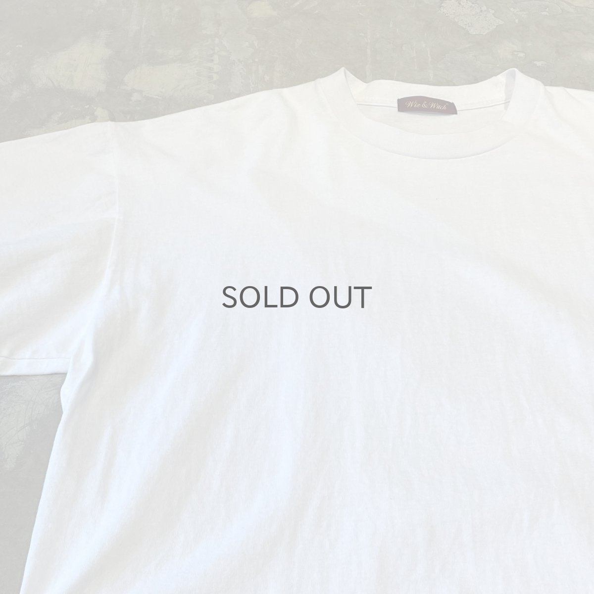 画像3: 【Wiz&Witch】"DIRTY BEAUTIFUL" DAMAGE ART TEE / WHITE / OS (3)