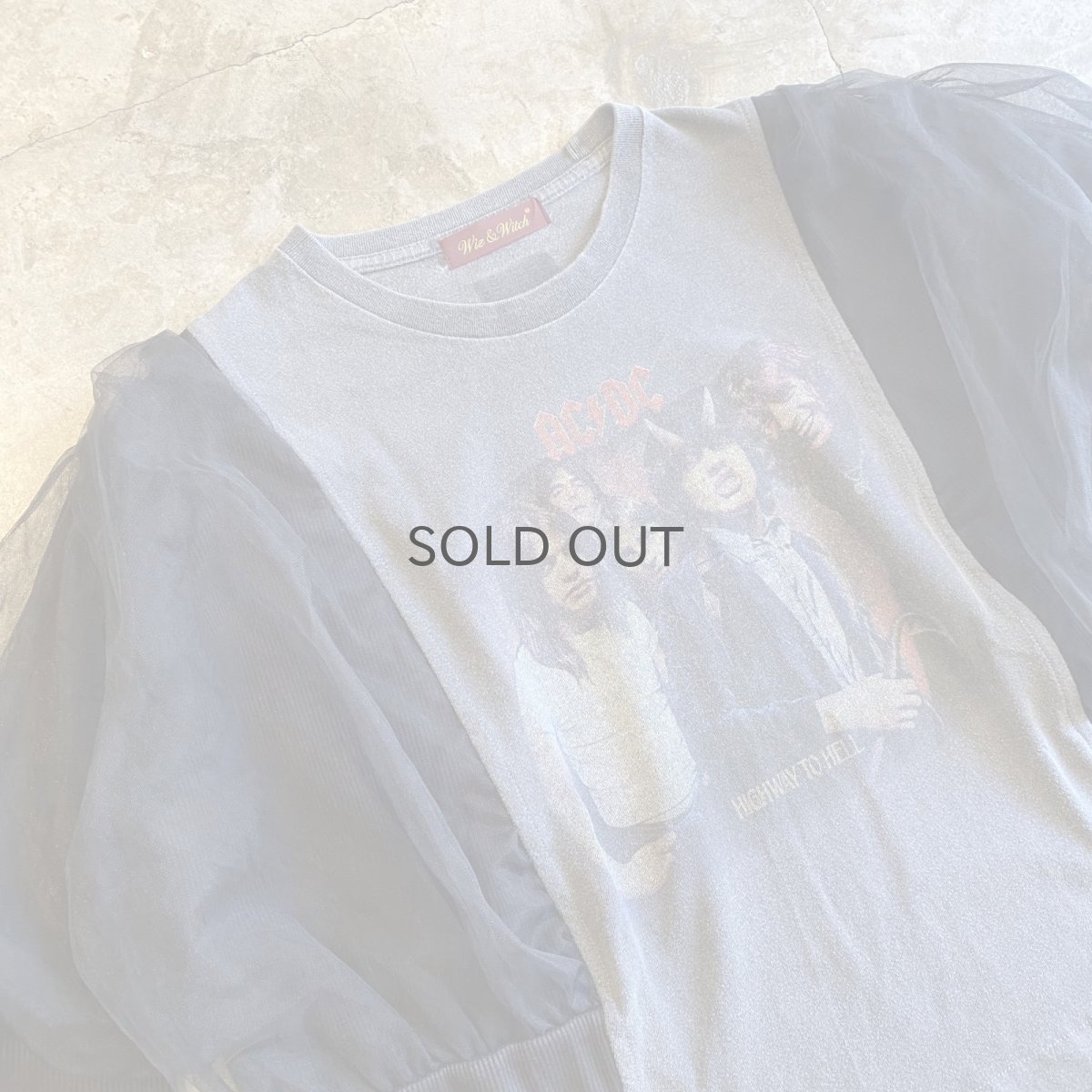 画像3: 【Wiz&Witch】"UNITED" FUTURE ROCK TEE / OS (3)