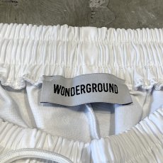 画像10: 【WONDERGROUND】SIDE COLOR LACE UP WIDE NYLON PANTS / WHITE / OS (10)