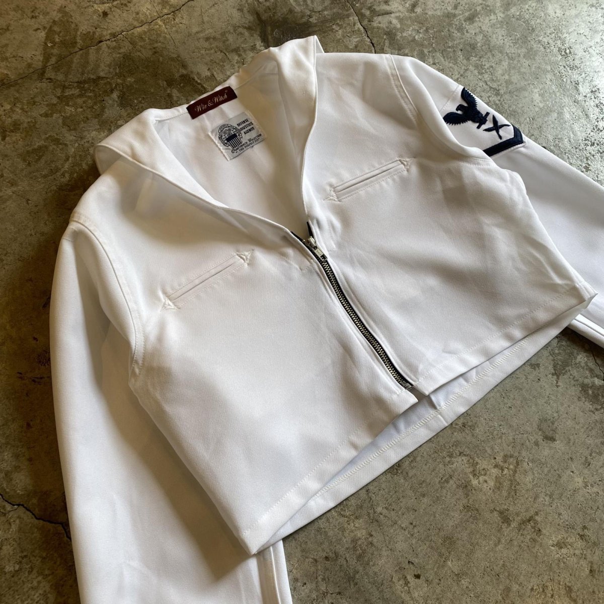 画像3: 【Wiz&Witch】"WANDERER" ZIP UP MARINE JACKET / OS (3)