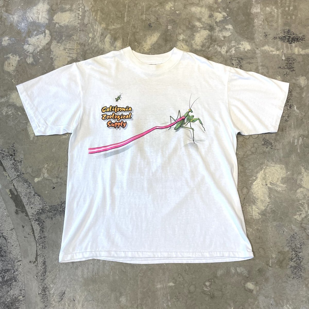 画像1: 80 ~90's BOTH SIDE GRAPHIC PRINTED S/S TEE / Mens L (1)