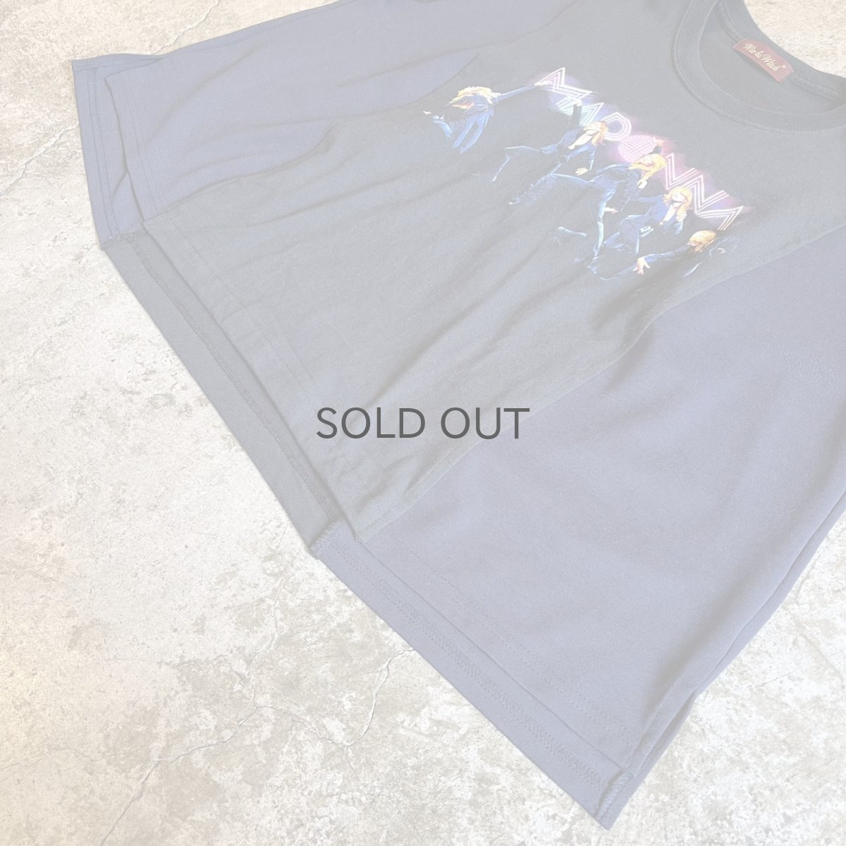 画像4: 【Wiz&Witch】"UNITED" FUTURE ROCK TEE / OS (4)