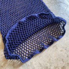 画像6: NAVY COLOR MESH DESIGN S/S TOPS / Ladies M (6)