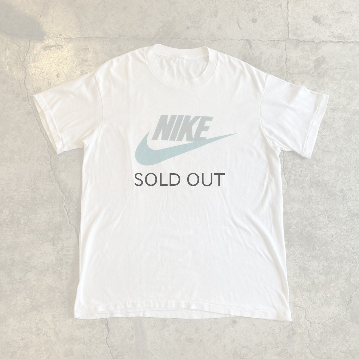 画像1: 80's【NIKE】FRONT PRINTED DESIGN COLOR S/S TEE / Ladies M (1)