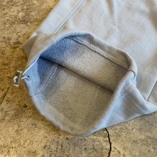 画像9: LIGHT BLUE COLOR DESIGN DRAW CORD WIDE SWEAT PANTS / FREE~W35 (9)