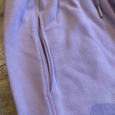 画像6: LAVENDER COLOR DESIGN DRAW CORD WIDE SWEAT PANTS / FREE~W34 (6)