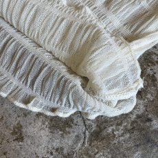 画像5: ALL OVER LINE PATTERN TULLE L/S TOPS / Ladies S~M (5)