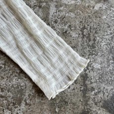 画像6: ALL OVER LINE PATTERN TULLE L/S TOPS / Ladies S~M (6)