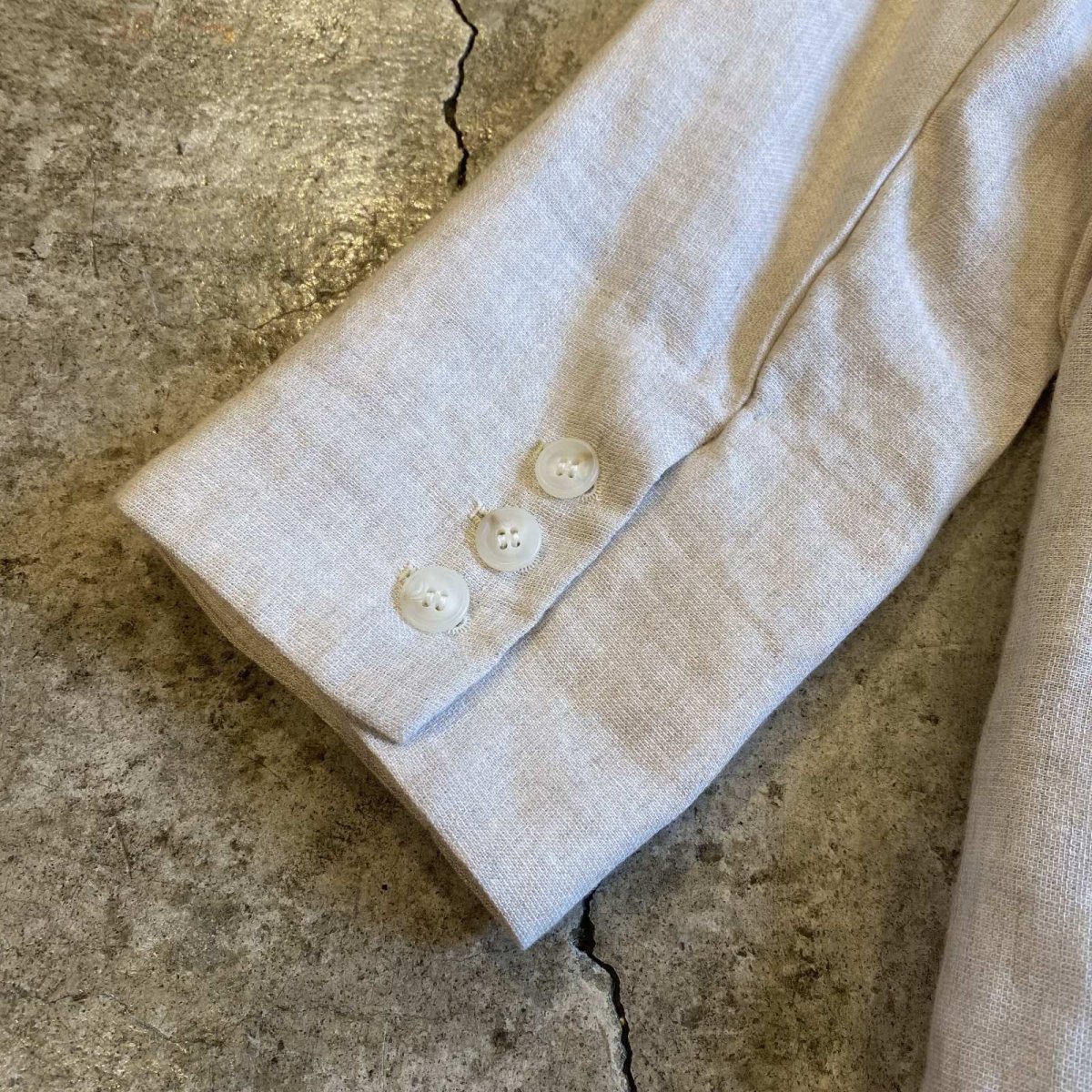 画像9: THREE BUTTON OVER SIZE TAILORED JACKET / Ladies L (9)