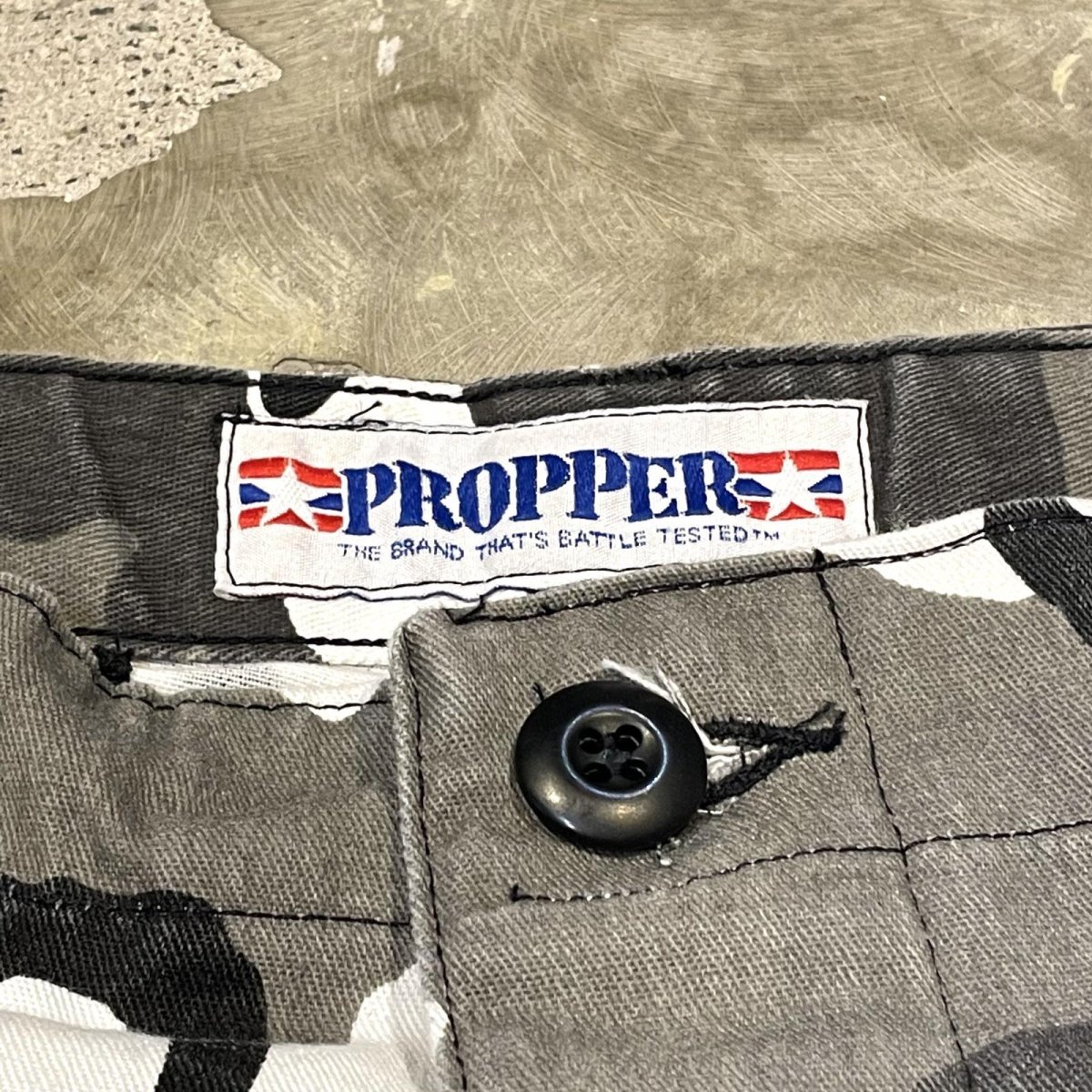 画像10: ALL OVER CAMOUFLAGE PATTERN CARGO PANTS / W31 (10)