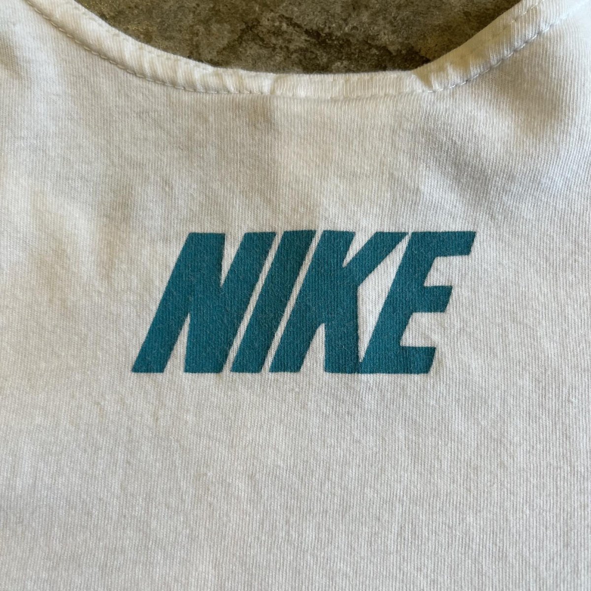 画像7: OLD【NIKE】BOTH SIDES COLOR PRINTED CYCLING DESIGN N/S TOPS / Ladies M(S) / MADE IN USA  (7)