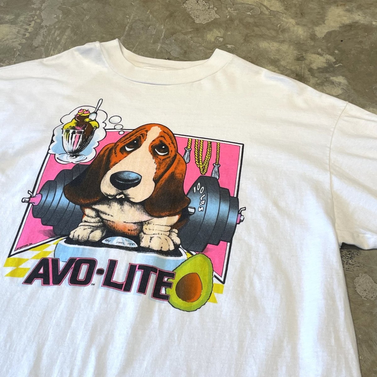 画像4: 90's FUNNY DOG PRINTED S/S TEE / Mens XL / MADE IN USA (4)