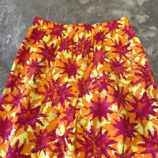 画像11: ALL OVER PATTERN STRAIGHT COTTON PANTS / ~W34 (11)