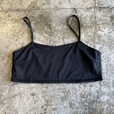 画像3: BLACK COLOR FAUX LEATHER DESIGN BUSTIER / Ladies M (3)