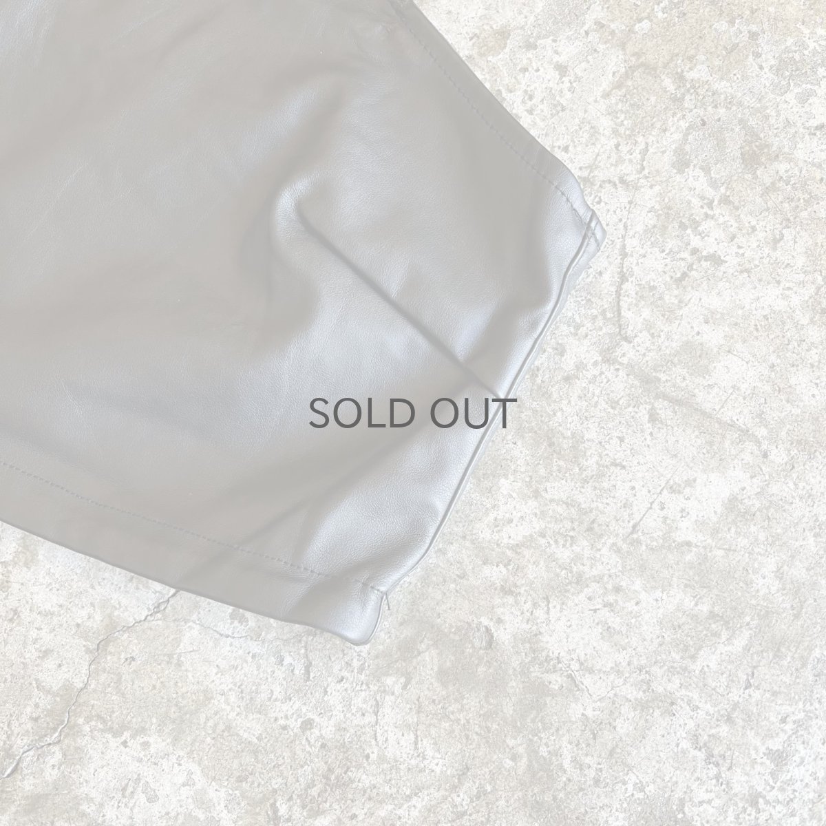 画像9: BLACK COLOR FAUX LEATHER DESIGN BUSTIER / Ladies M (9)