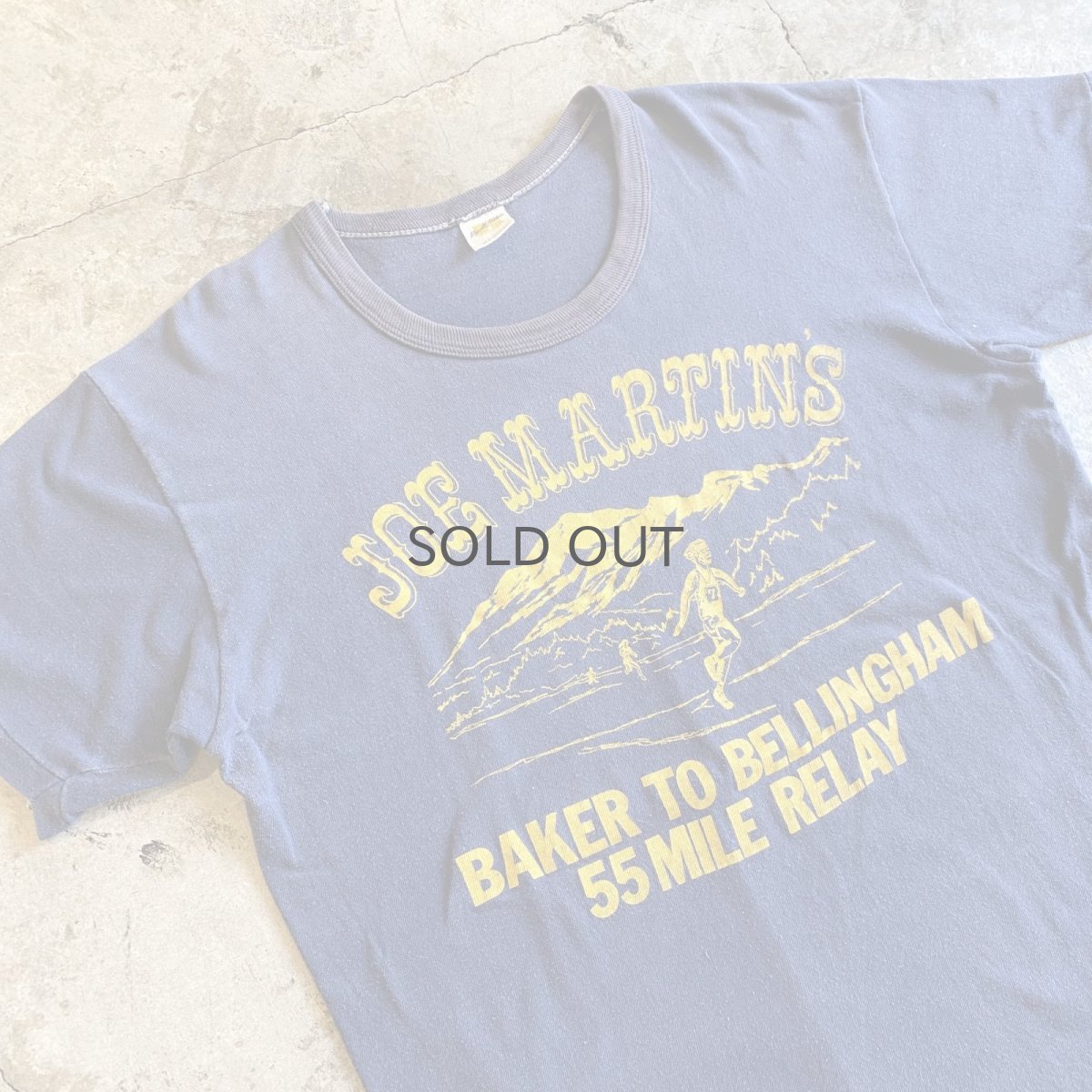 画像3: 70's~80's【RUSSELL ATHLETIC】FRONT COLOR LOGO PRINTED DESIGN S/S TEE / Ladies L(M) / MADE IN USA (3)