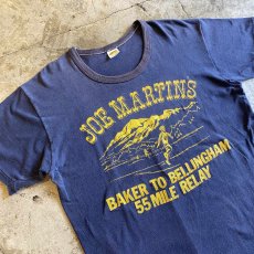 画像3: 70's~80's【RUSSELL ATHLETIC】FRONT COLOR LOGO PRINTED DESIGN S/S TEE / Ladies L(M) / MADE IN USA (3)