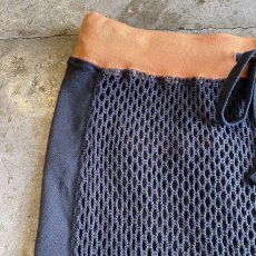 画像5: SIDE LINE POINT COLOR MESH SKIRT / FREE~W36 (5)