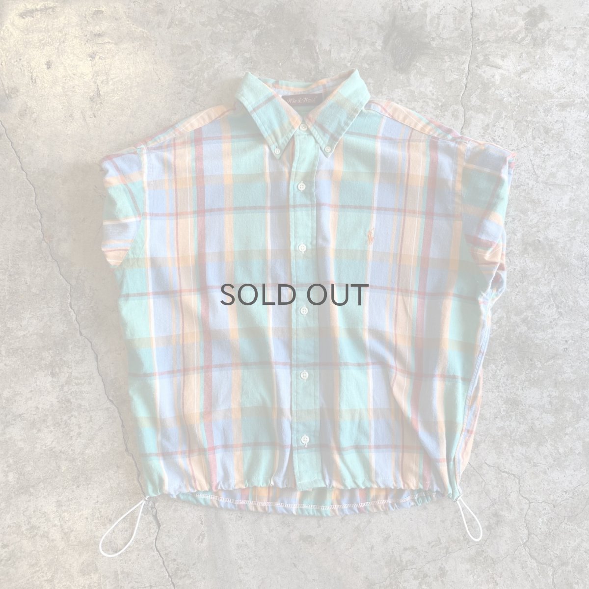 画像1: 【Wiz&Witch】"WEIRD" PUFF SHOULDER BALLOON N/S SHIRT / OS (1)