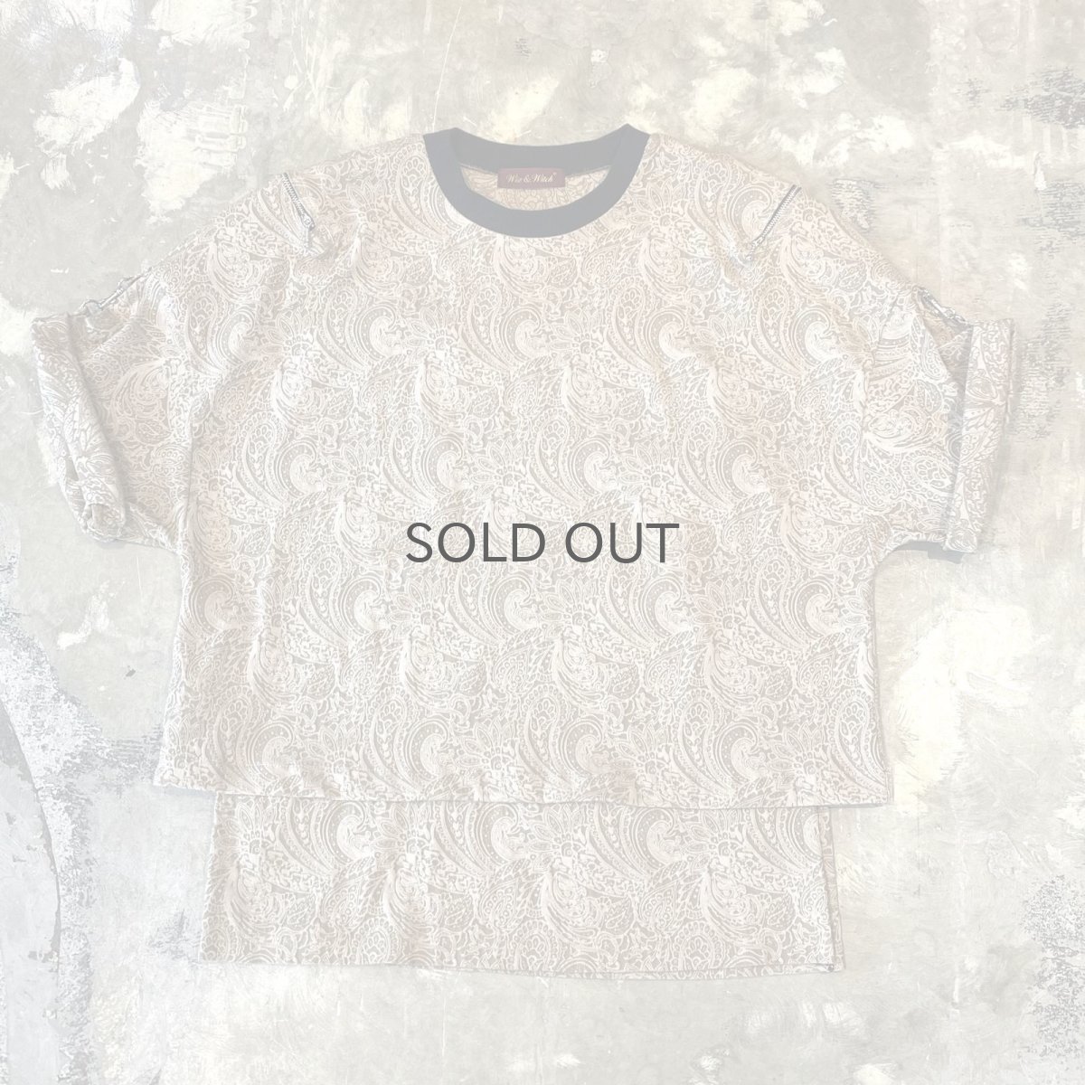 画像1: 【Wiz&Witch】"THE U.K" REVO TEE / BROWN / OS (1)
