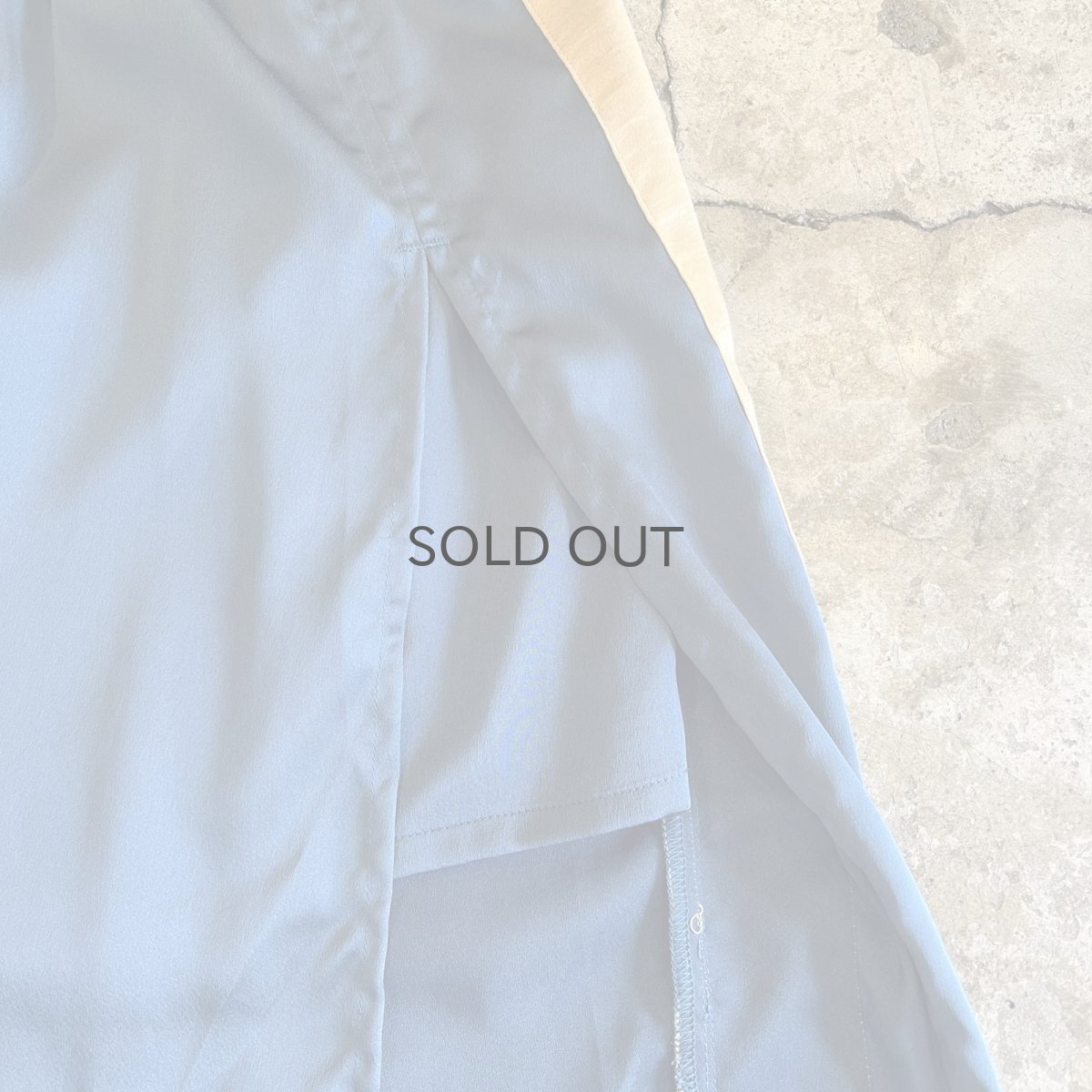 画像9: SIDE LINE POINT SLIT DESIGN COLOR SKIRT / W24~W29 (9)