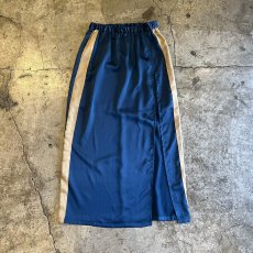 画像1: SIDE LINE POINT SLIT DESIGN COLOR SKIRT / W24~W29 (1)