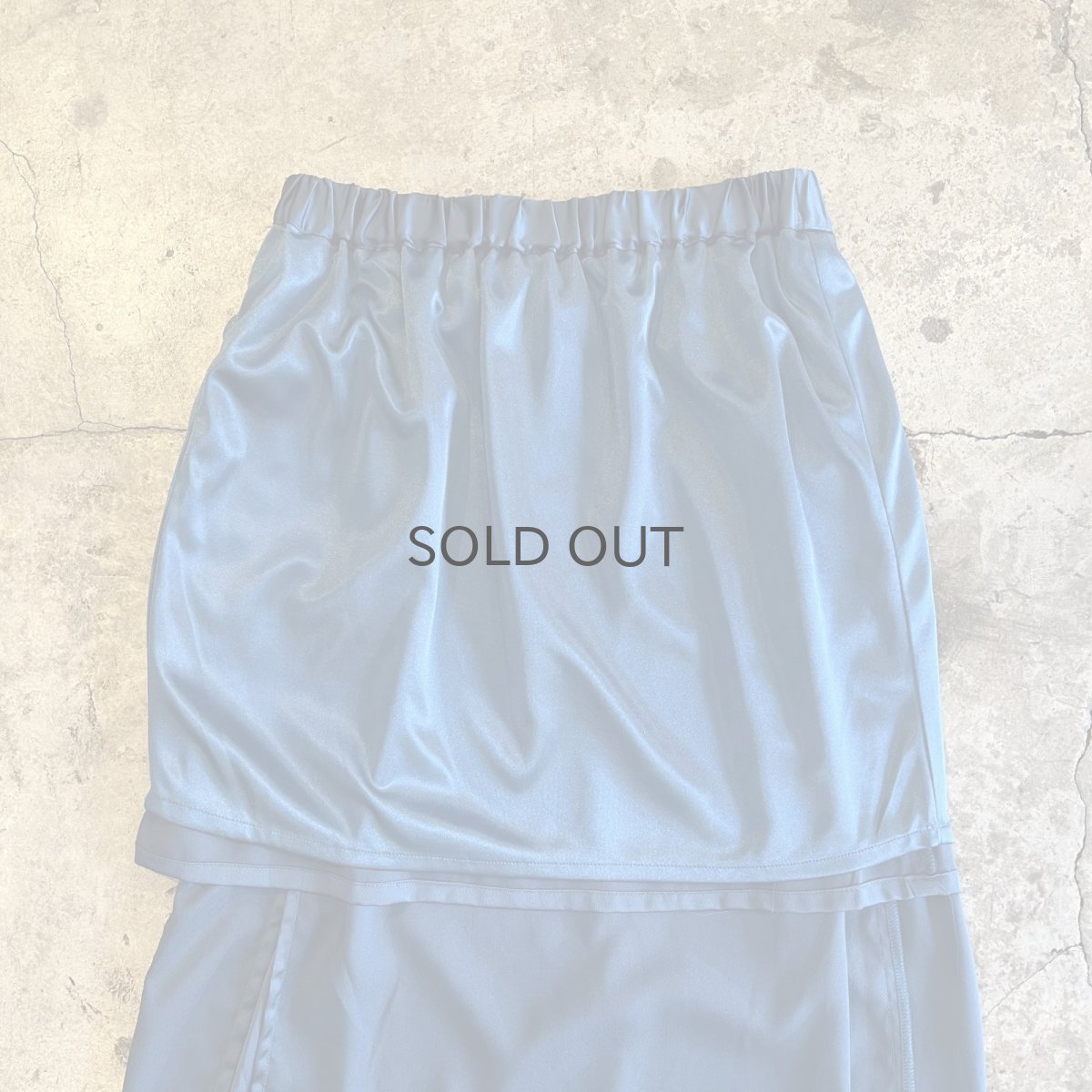 画像4: SIDE LINE POINT SLIT DESIGN COLOR SKIRT / W24~W29 (4)