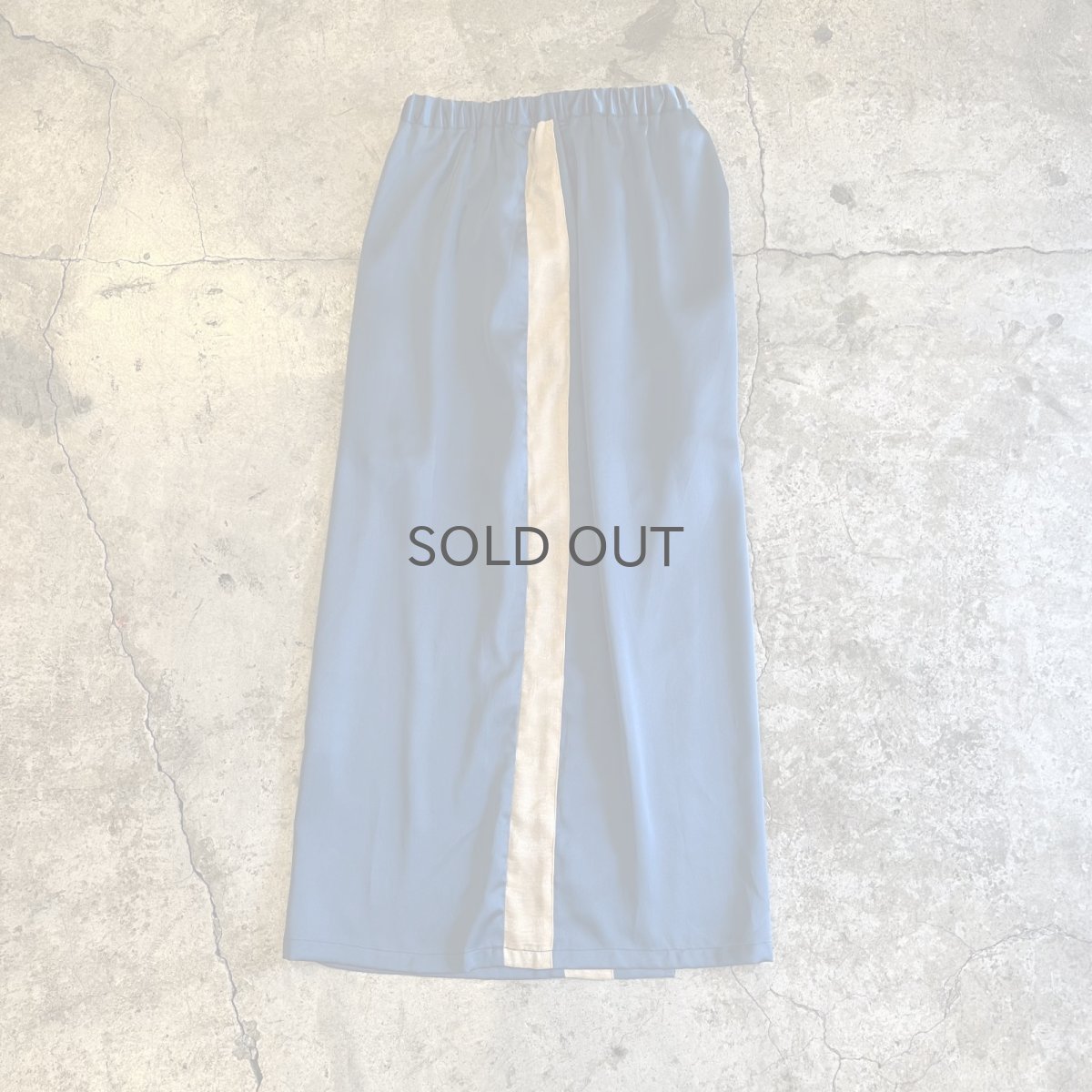 画像5: SIDE LINE POINT SLIT DESIGN COLOR SKIRT / W24~W29 (5)