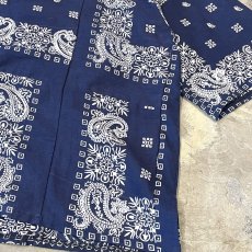 画像6: 【Wiz&Witch】"UNITED" PATCHWORK BANDANA S/S TOPS / NAVY / OS (6)