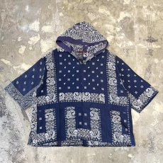 画像1: 【Wiz&Witch】"UNITED" PATCHWORK BANDANA S/S TOPS / NAVY / OS (1)