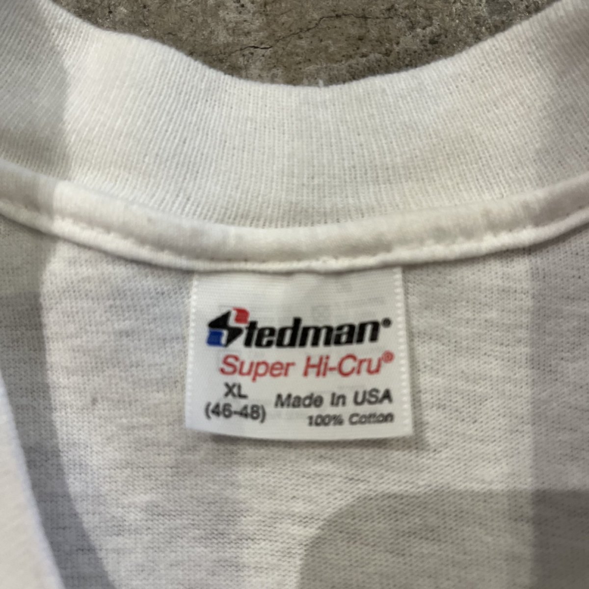 画像10: 80's "MILLER RACING TEAM MGD" PRINTED DESIGN OVER N/S TOPS / Ladies L(XL) / MADE IN USA (10)