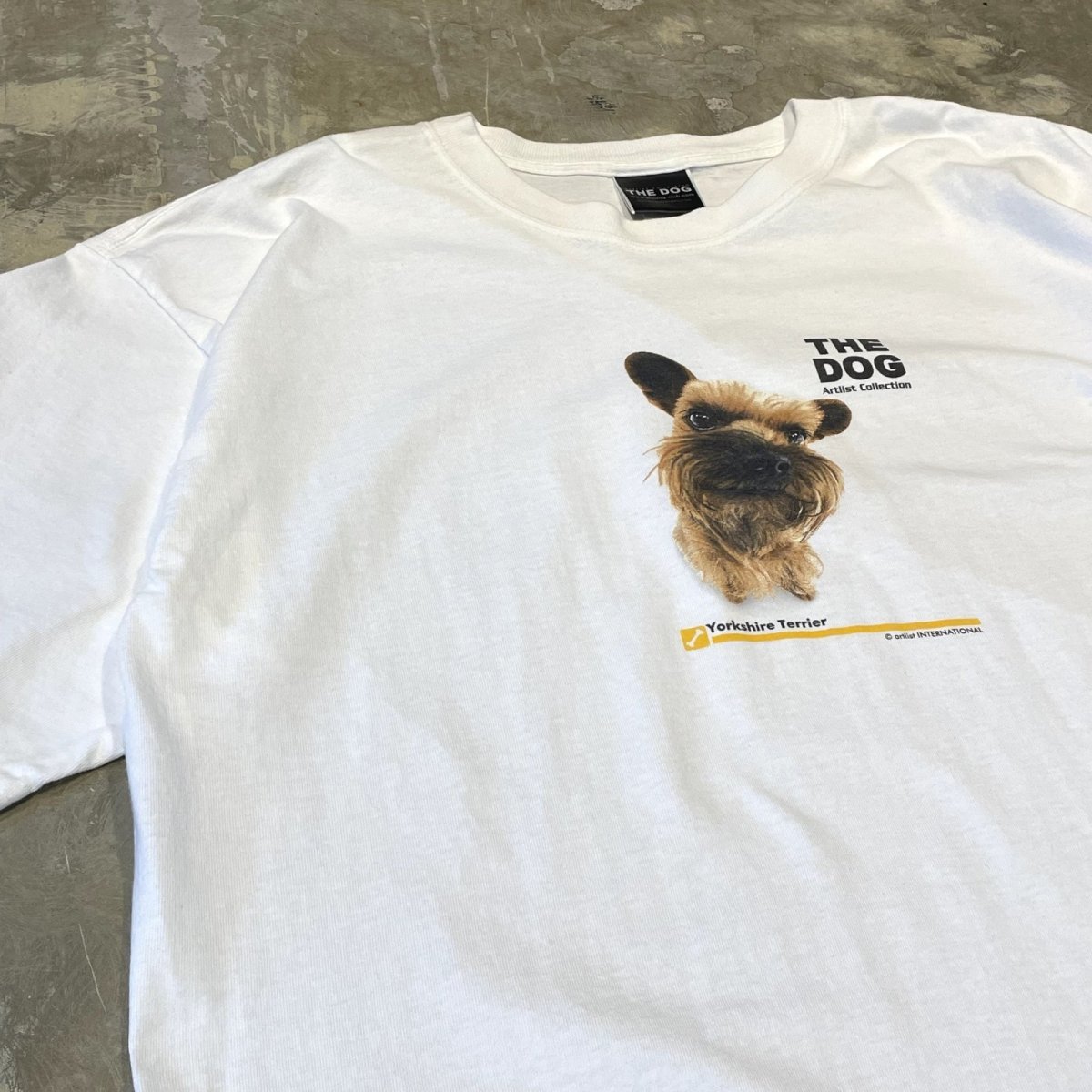 画像3: "THE DOG" YORKSHIRE TERRLER PRINTED S/S TEE / Mens XL (3)