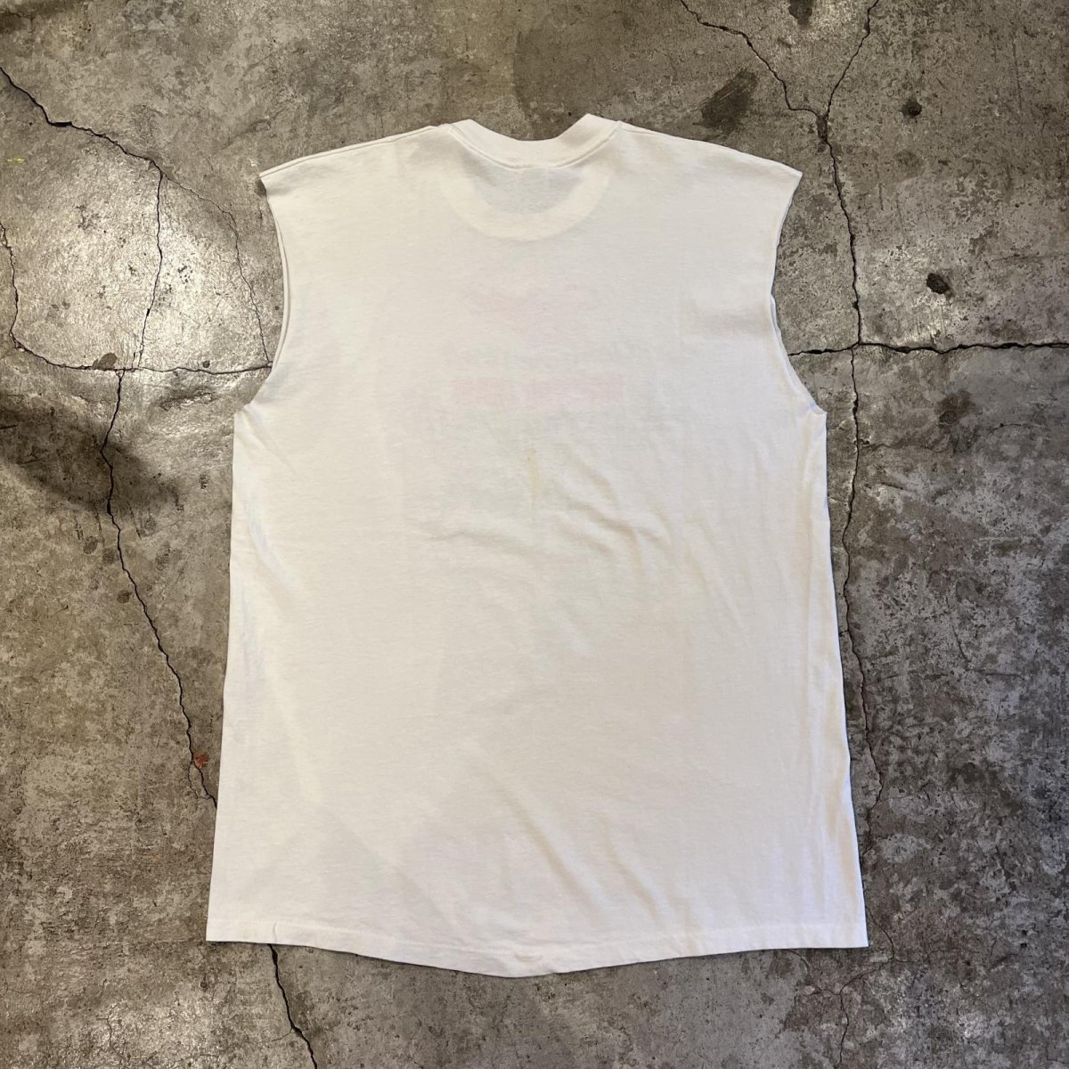 画像2: 80's "MILLER RACING TEAM MGD" PRINTED DESIGN OVER N/S TOPS / Ladies L(XL) / MADE IN USA (2)