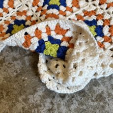 画像5: 2 WAY BACK RIBOON DESIGN CROCHET VEST / Ladies M (5)