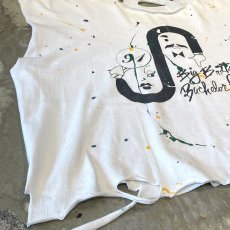 画像5: 2WAY FRONT CRASH DAMAGE SPLASH N/S TEE / Mens XL (5)