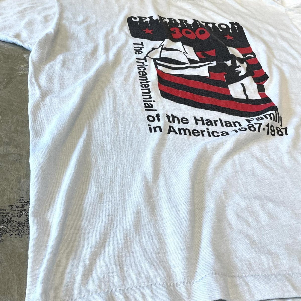 画像5: 90's BOTH SIDE TOOLS GRAPHIC PRINTED S/S TEE / Mens L / MADE IN USA (5)
