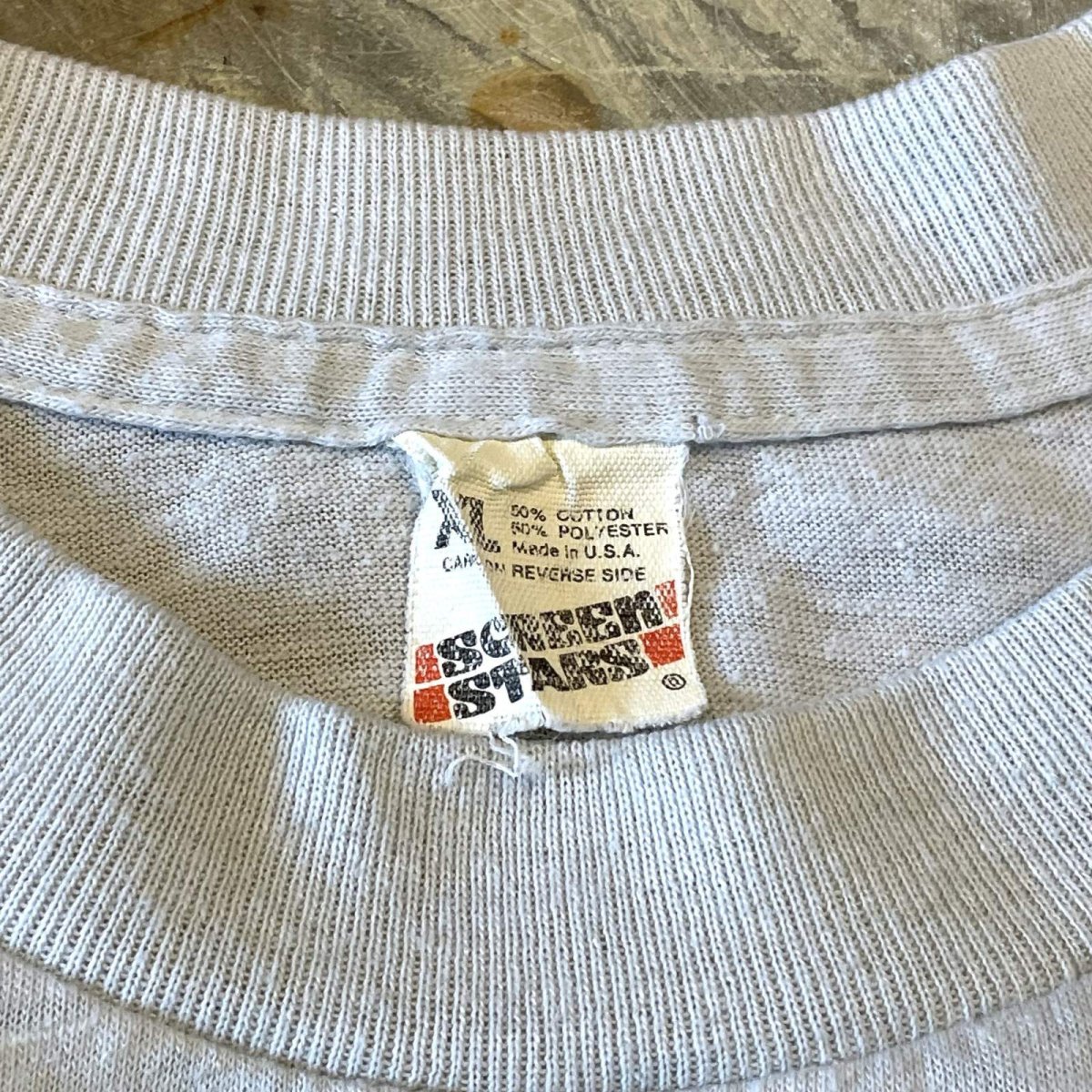 画像10: 90's BOTH SIDE TOOLS GRAPHIC PRINTED S/S TEE / Mens L / MADE IN USA (10)