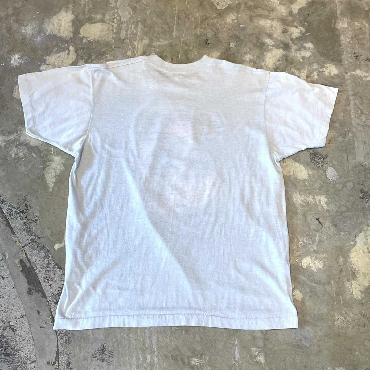 画像2: 90's BOTH SIDE TOOLS GRAPHIC PRINTED S/S TEE / Mens L / MADE IN USA (2)