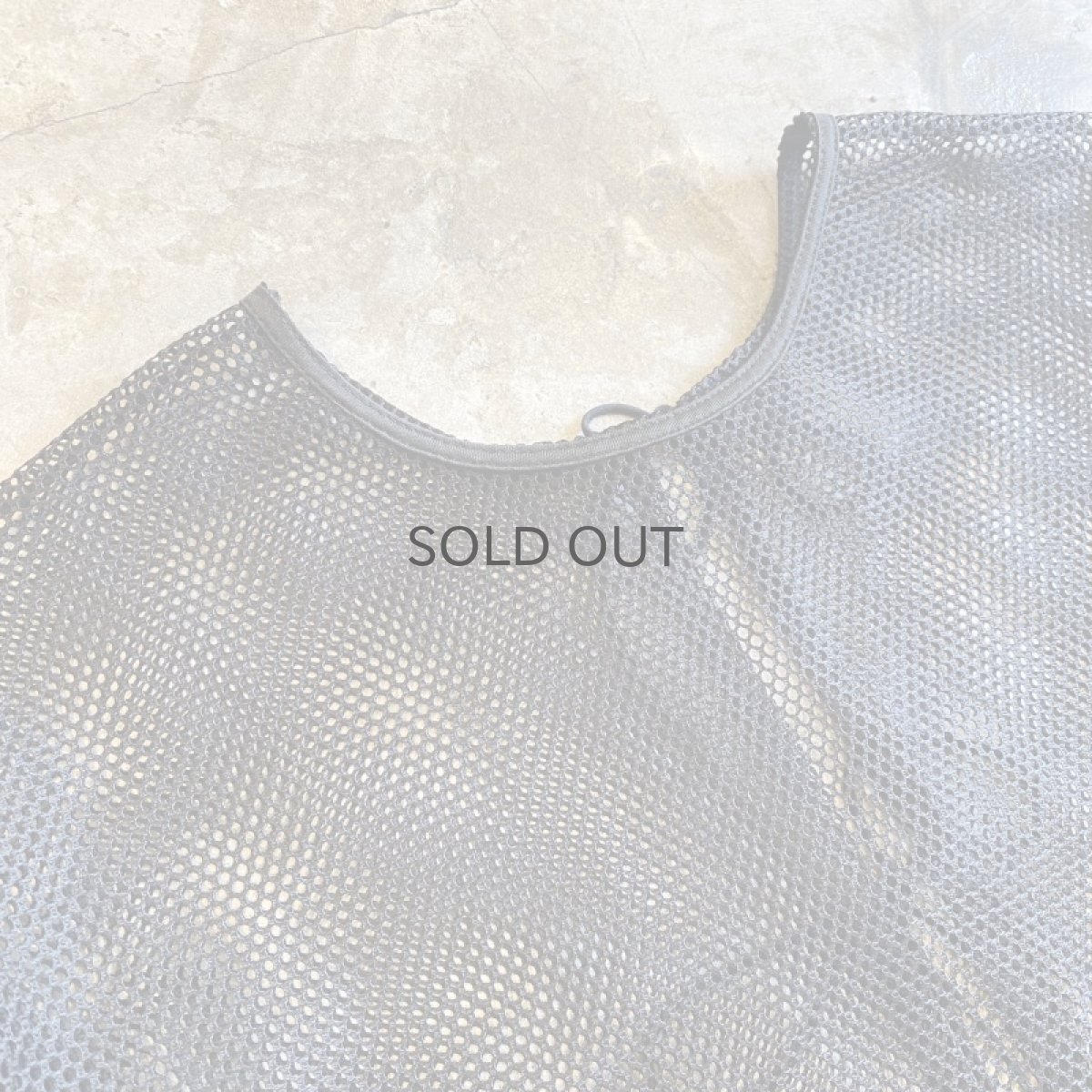 画像11: RIBBON DESIGN BLACK MESH SHORT L/S CARDIGAN  / Ladies M (11)