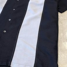 画像6: COLOR SWITCHED OPEN COLLAR S/S SHIRT / Mens M(L) (6)