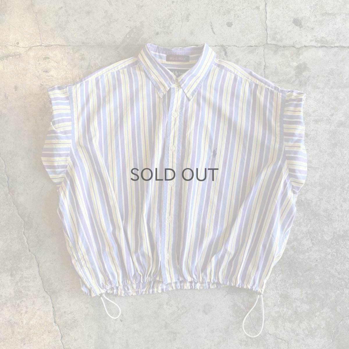 画像1: 【Wiz&Witch】"WEIRD" PUFF SHOULDER BALLOON N/S SHIRT / OS (1)