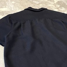 画像9: COLOR SWITCHED OPEN COLLAR S/S SHIRT / Mens M(L) (9)