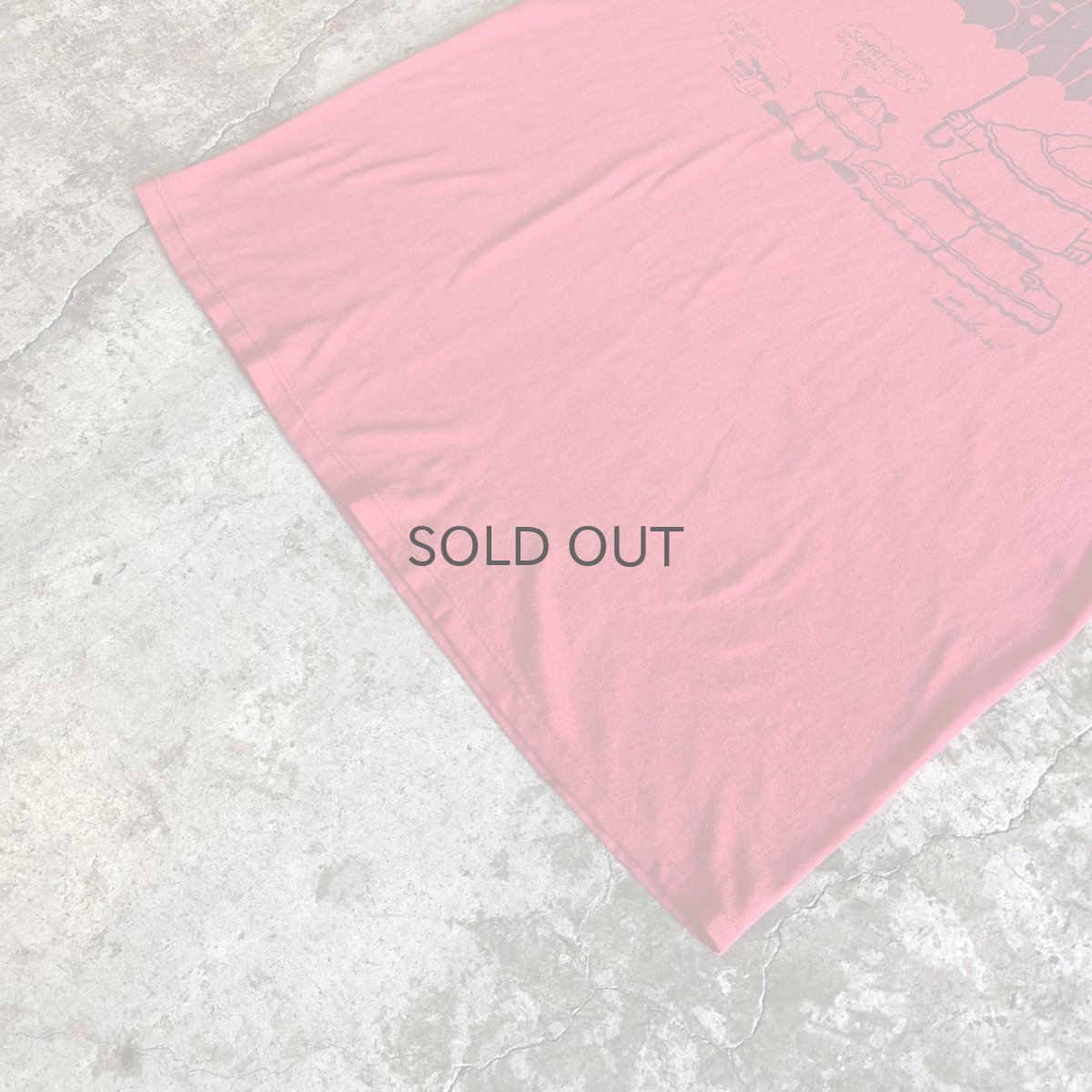 画像4: 80's FRONT PRINTED DESIGN COLOR S/S TEE / Ladies L / MADE IN USA (4)