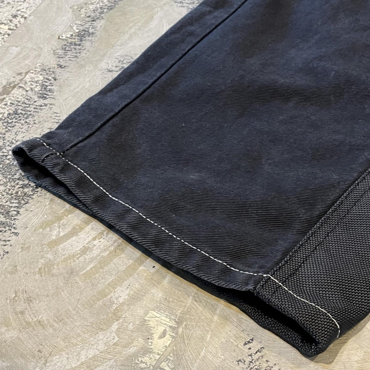 画像8: 90's "LBZ" MATERIAL SWITCHED MOTORCYCLE PANTS / W31 / MADE IN USA (8)