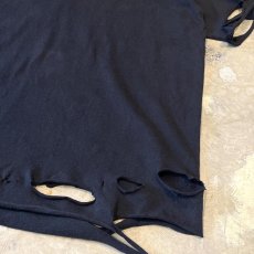 画像6: 【Wiz&Witch】"DIRTY BEAUTIFUL" DAMAGE ART TEE / BLACK / OS (6)