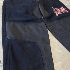 画像5: 90's "LBZ" MATERIAL SWITCHED MOTORCYCLE PANTS / W31 / MADE IN USA (5)