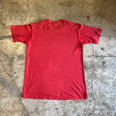 画像2: 80's FRONT PRINTED DESIGN COLOR S/S TEE / Ladies L / MADE IN USA (2)